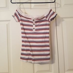 Off the shoulder top